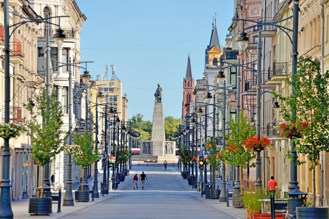 Hola Apartamenty Piotrkowska Łódź Dış mekan fotoğraf